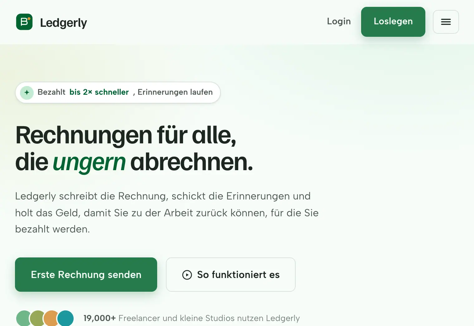 Ledgerly: Freelance invoicing + workspace