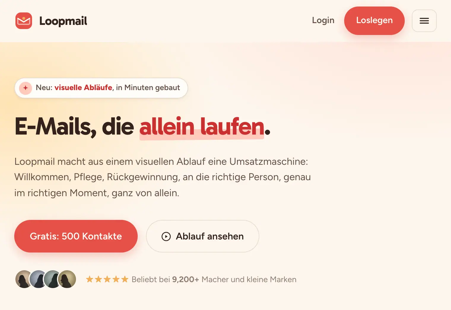 Loopmail: Email automation + campaign console
