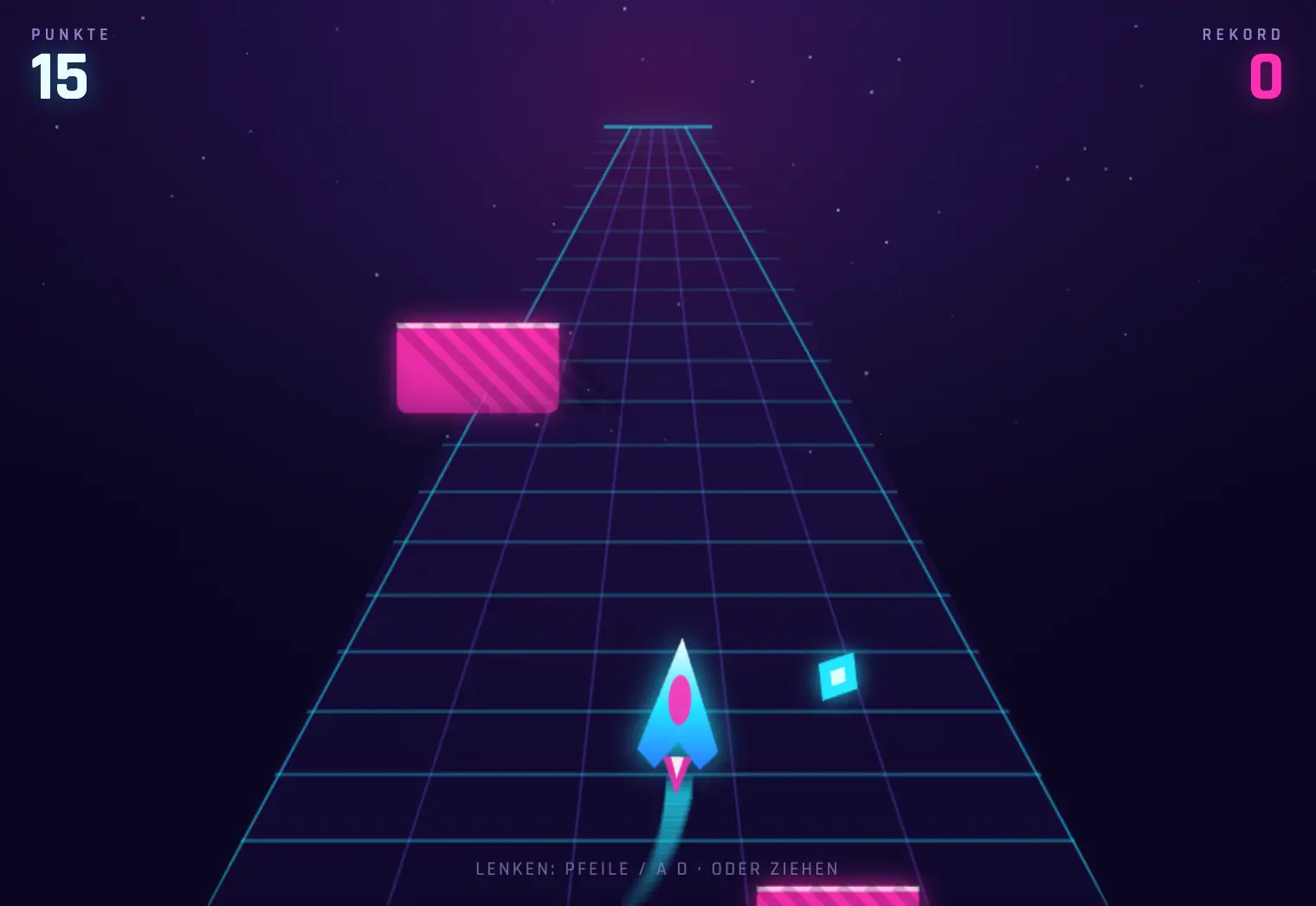Neon Drift: Neon dodge-racer