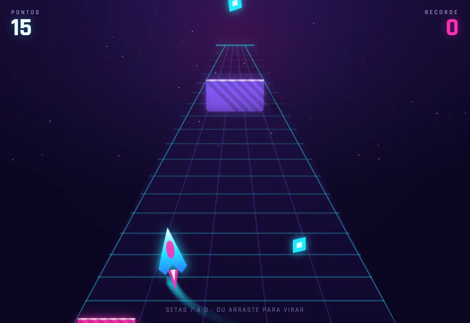 Neon Drift: Neon dodge-racer